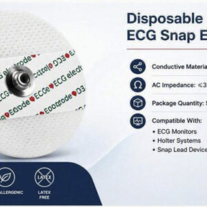 Electrodos snap con gel